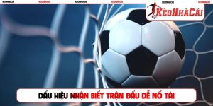 Dấu hiệu nhận biết trận đấu dễ nổ tài
